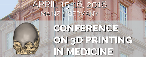 1st Conference on 3D Printing in Medicine Banner