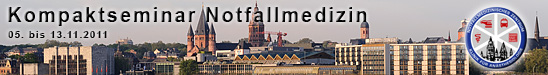 Kompaktseminar Notfallmedizin in Mainz
