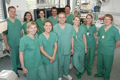 Das Team der Abteilung Elektrophysiologie