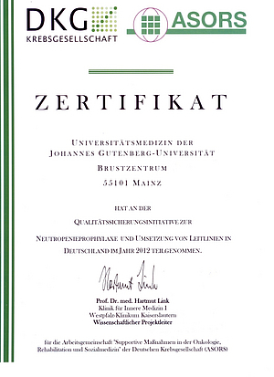 Zertifikat
