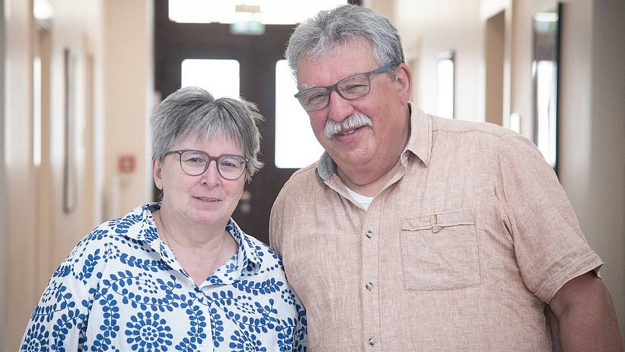Martina Fuchs und Peter Oebels