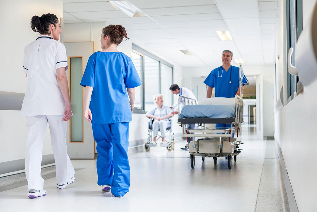 Krankenhausflur