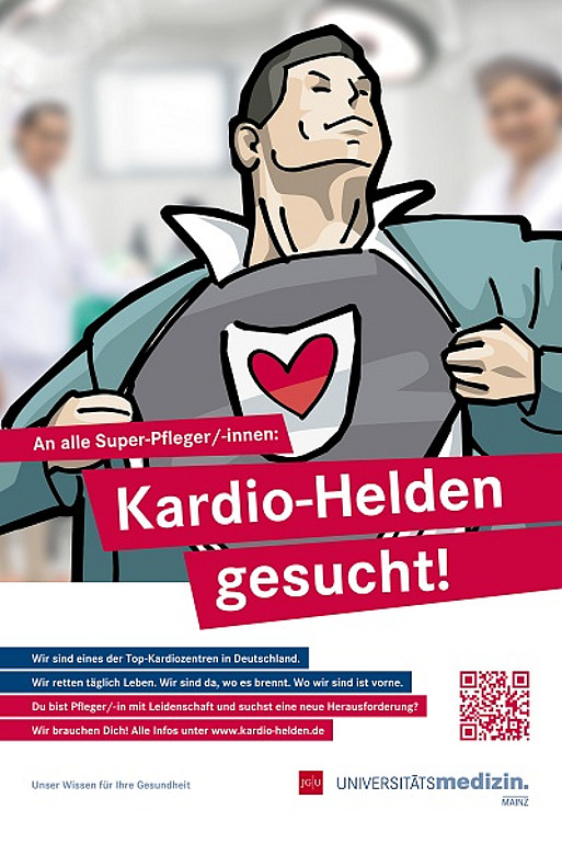 Plakat Kardiohelden