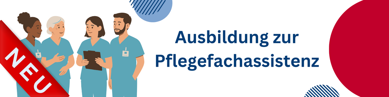 Banner Ausbildung zur Pflegefachassistenz