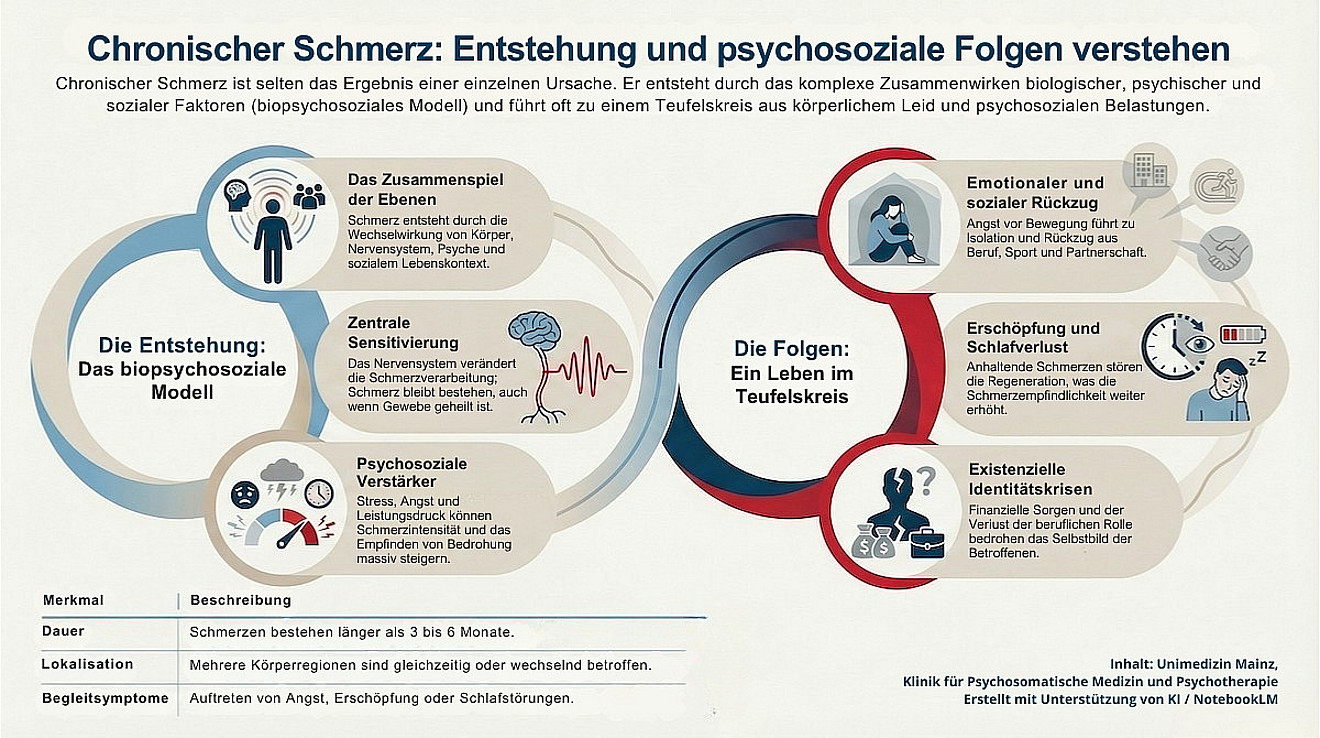 Entstehung Chronische Schmerzen