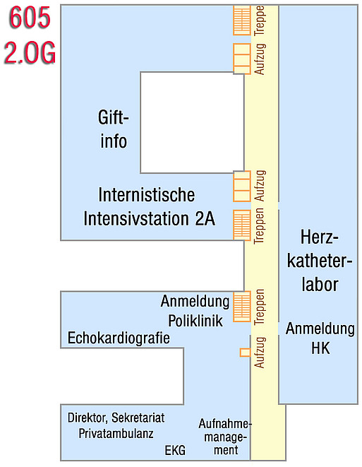 Übersichtsplan Klinikum