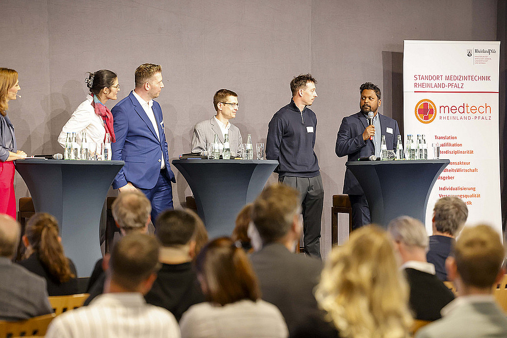 Dr.-Ing. Gargi Nayak beim Pitch