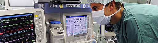 Anästhesist im Operationssaal