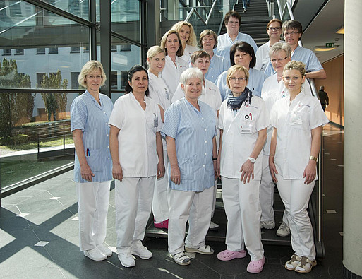 Team Entbindungsstation und Kinderzimmer