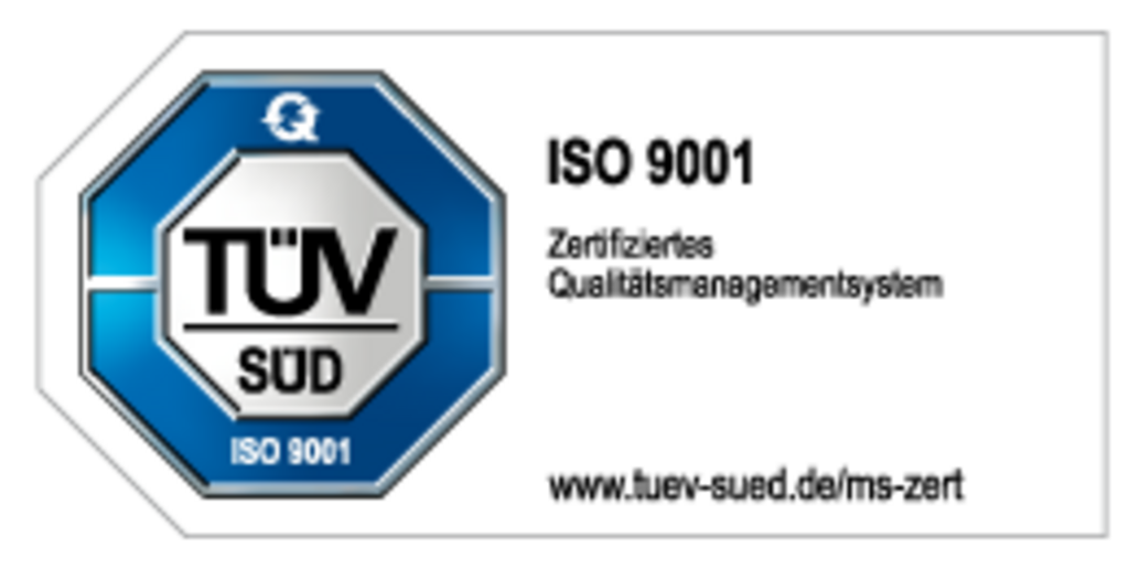 TÜV SÜD-geprüftes Qualitätsmanagement-System