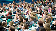 Studierende im Hörsaal