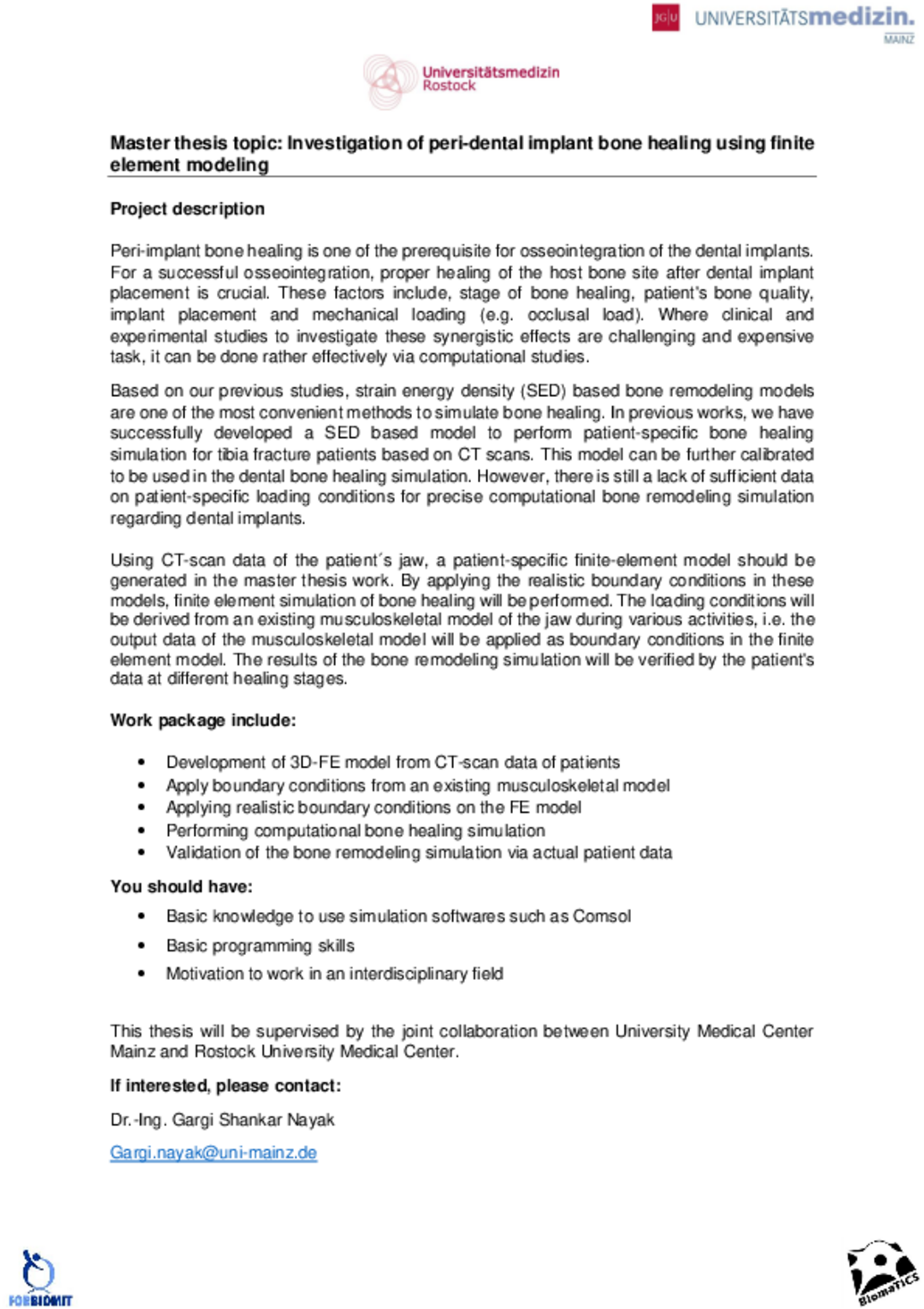 Masterthesis