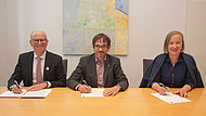 Unterzeichnung Tarrifabschluss 2025 UM Verdi