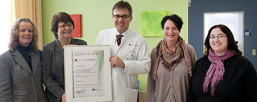 Zertifikat Dekra - Strahlentherapie