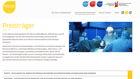 Wissenschaftsoffensive 2016