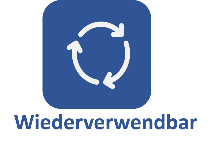 Wiederverwendbar