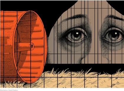 Illustration David Parkins. Quelle:nature briefing careers