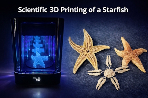 3D Modell Seestern