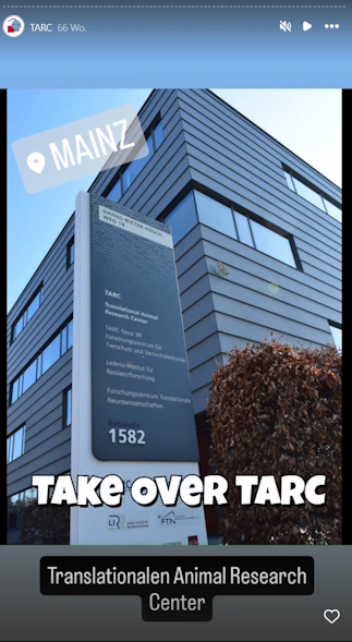 Tarc Take over Instagram
